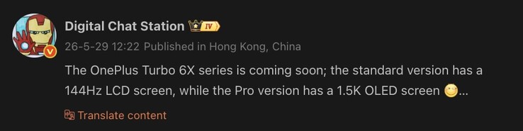 OnePlus Turbo 6X ve Turbo 6X Pro'nun sızdırılan detayları.