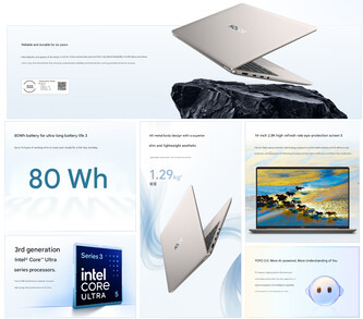 MagicBook X16 Plus 2026'nın öne çıkan özellikleri (makine çevirisi)