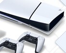 PS5 konsolu iki kumanda ile gösterilmiştir (Görsel kaynağı: Sony Interactive Entertainment, düzenlemelerle)