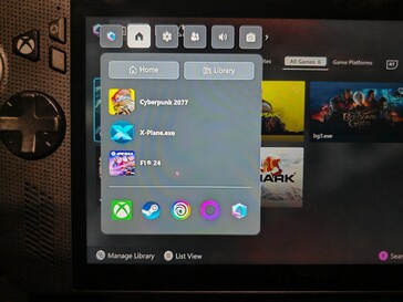 Xbox Oyun Çubuğu kompakt modu