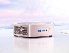 Geekom A5 mini PC, AMD APU, 64 GB'a kadar RAM ve altın rengi kaplamaya sahiptir. 