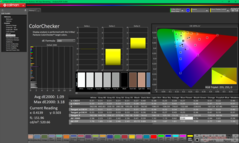 Kalibrasyondan sonra ColorChecker