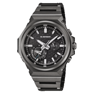 G-Shock GST-B1000BD-1A saat siyah bir kadrana sahiptir