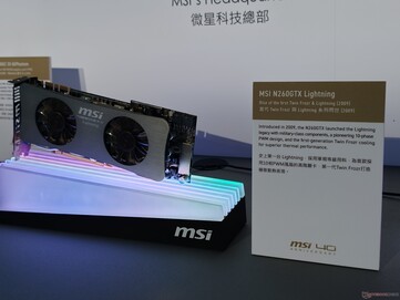MSI N260GTX Lightning, Twin Frozr çift fanlı bir tasarım kullanıyordu