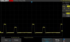 25 parlaklık: 15,42 kHz PWM