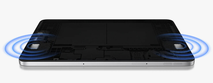 Redmi Pad 2 9.7 stereo hoparlörler de içeriyor.