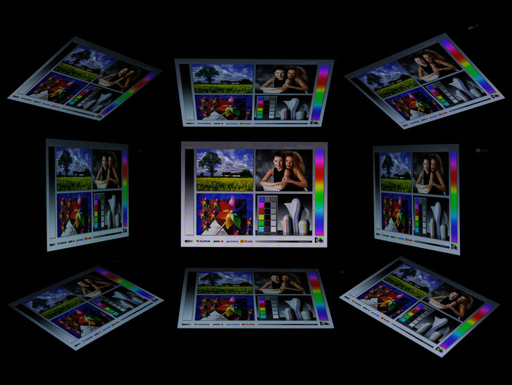 Vivo X300 Pro'nun görüş açısı kararlılığı