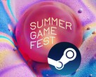 Steam logosu ile gösterilen Summer Game Fest afişi