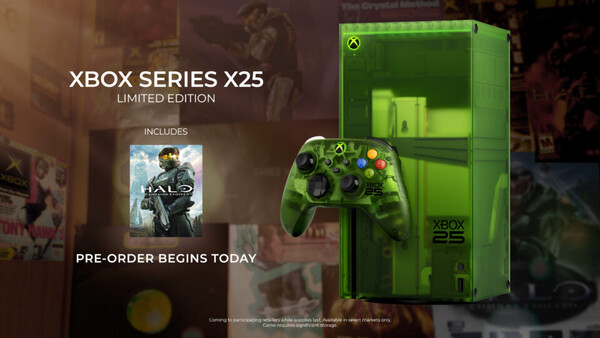 Xbox Series X25 Limited Edition, Halo: Campaign Evolved oyununu ücretsiz indirme imkanıyla birlikte gelir.