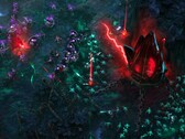 Age of Darkness: Final Stand oyunundaki bir savaşı gösteren bir resim.