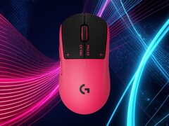 Logitech G Pro X3 Superstrike oyun faresinin üstten görünümü