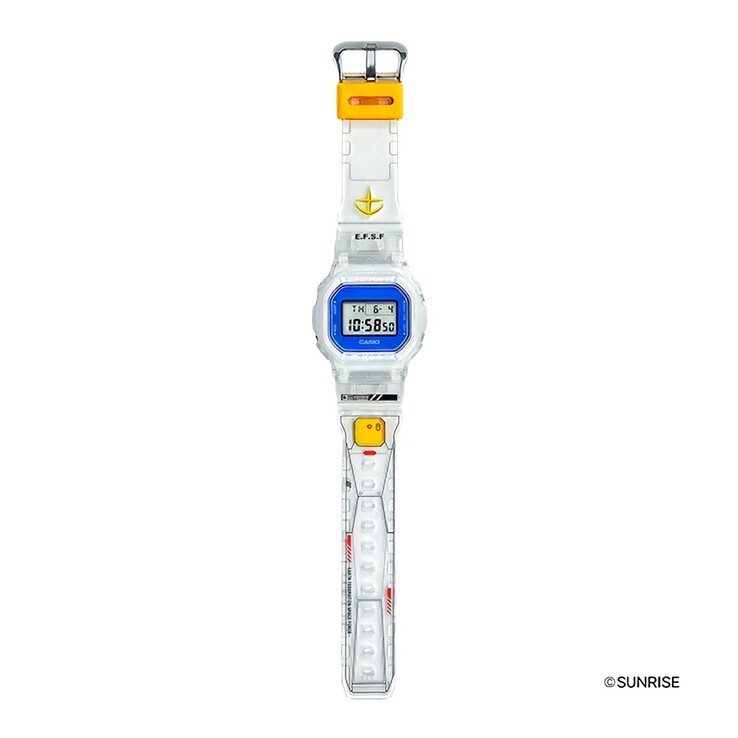 Casio G-Shock x Mobile Suit Gundam DW-5600 görüntülendi