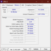 CPU-Z Bellek