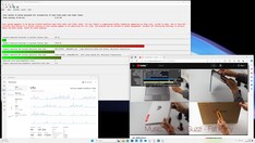 Birden fazla tarayıcı sekmesi açarken ve 4K video materyali oynatırken maksimum gecikme süresi