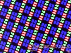 Sharp OLED RGB alt piksel dizisi