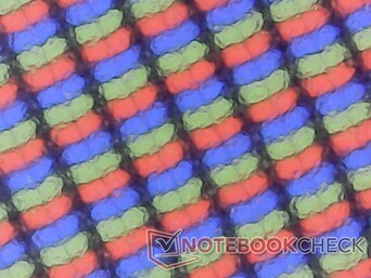 Biraz grenlilik içeren mat alt piksel dizisi