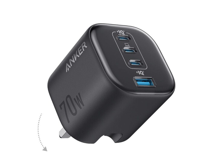 Anker Zolo Şarj Cihazı'nın (70 W, 4 bağlantı noktalı) Birleşik Krallık sürümü