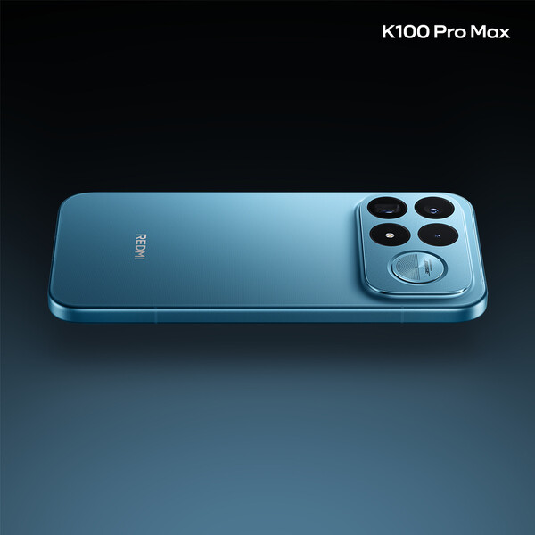 Wind Chaser Blue rengindeki Xiaomi K100 Pro Max.