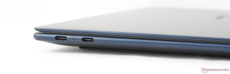 Sol: 2 adet USB-C 4.0 (DisplayPort 1.4 ve Power Delivery özellikli)