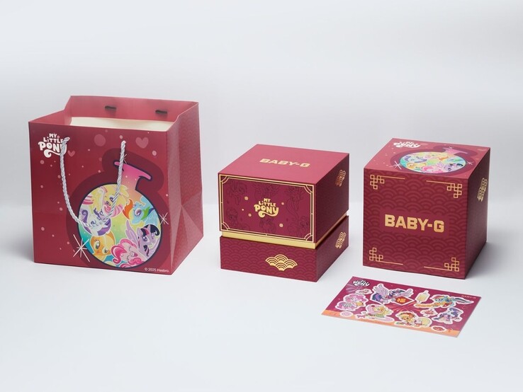 Casio G-Shock Baby-G x My Little Pony BA-110XMLP25-7PFUN saat. (Görsel kaynağı: Casio)