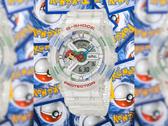 Yeni Casio x Pokémon işbirliği saatinde, Poké Ball’dan esinlenerek tasarlanmış küçük bir alt kadran bulunuyor.