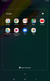 Preinstalled Google apps