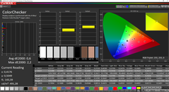 CalMAN ColorChecker calibrated