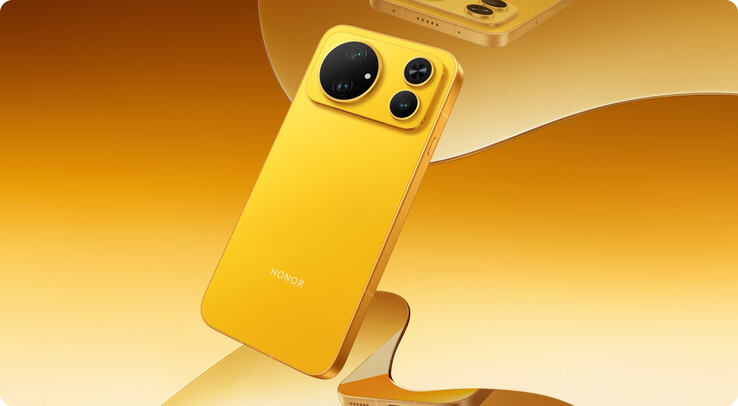 Patlamış Mısır Sarısı renkli Honor Magic9 Super Edition