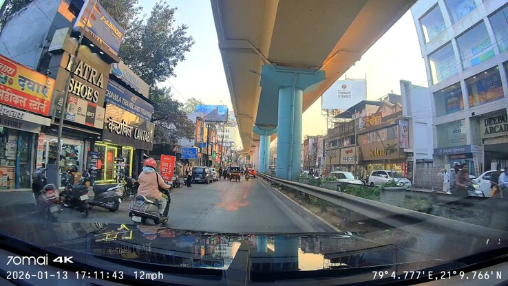 70mai 4K T800 ön kamera