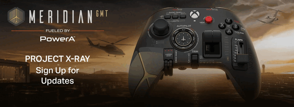 Project X-Ray kontrol cihazı, PowerA ve Meridian GMT arasındaki bir işbirliği ürünüdür.