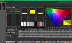 Kalibrasyondan önce ColorChecker