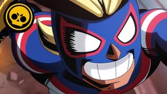 All Might: Brawl Stars x My Hero Academia animasyon fragmanında görüldüğü gibi El Primo.