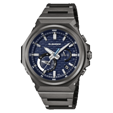G-Shock GST-B1000BD-2A saat mavi bir kadrana sahiptir