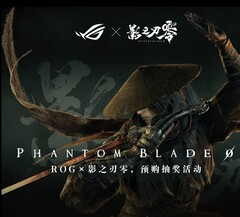 Phantom Blade Zero'nun ROG ile yaptığı işbirliğine ait tanıtım görseli