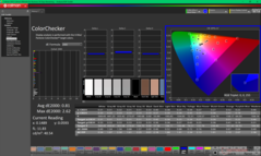 Kalibrasyondan sonra ColorChecker