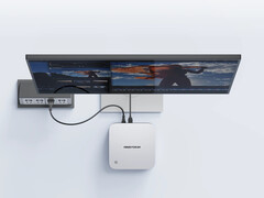 Minisforum AI X1 Pro-470 yalnızca gümüş renkte mevcuttur. (Resim kaynağı: Minisforum)