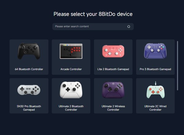Web aracı şu anda yalnızca birkaç denetleyiciyi desteklemektedir.
