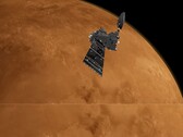 Mars'taki ExoMars 2016 Eser Gaz Yörünge Aracı'nın sanatçı izlenimi