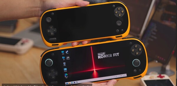 Ayaneo Konkr Pocket Fit, Konkr Fit'ten daha küçüktür. (Resim kaynağı: Ayaneo)