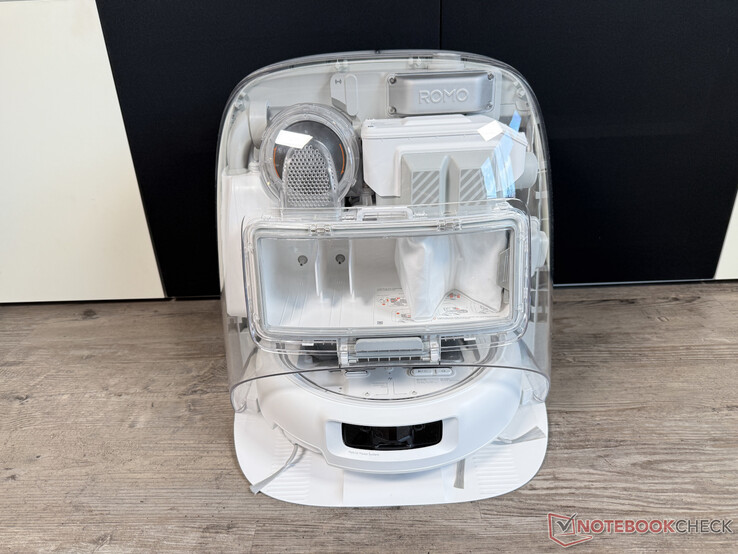 DJI Romo P presents itself in a transparent design