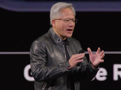 Nvidia CEO'su Jensen Huang'ın GTC 2026'daki konuşmasından bir ekran görüntüsü