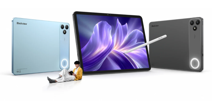 Blackview Zeno 6 Pro tanıtım videosu, tableti önden ve arkadan gösteriyor