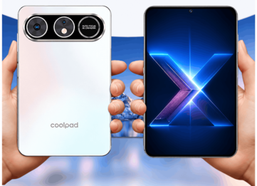 Coolpad Cool X Wide ön ve arka tasarımı