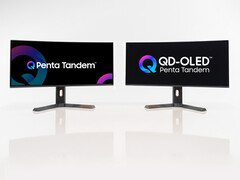 Samsung Display'in yeni QD-OLED Penta Tandem teknolojisine bir örnek.