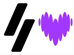 Winamp ve Deezer logoları.