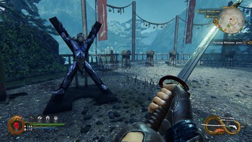 Görselde: Shadow Warrior 2'den bir oynanış ekran görüntüsü.