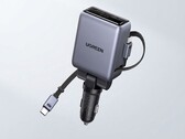 Ugreen'in araç şarj cihazı, 12V bağlantı noktasını çoklu şarj merkezine dönüştürür.