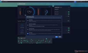 GPU veya MUX modları