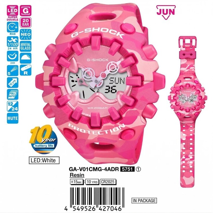 Casio G-Shock GA-V01CMG-4A saat