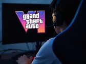Monitörde GTA 6 logolu oyun kurulumu